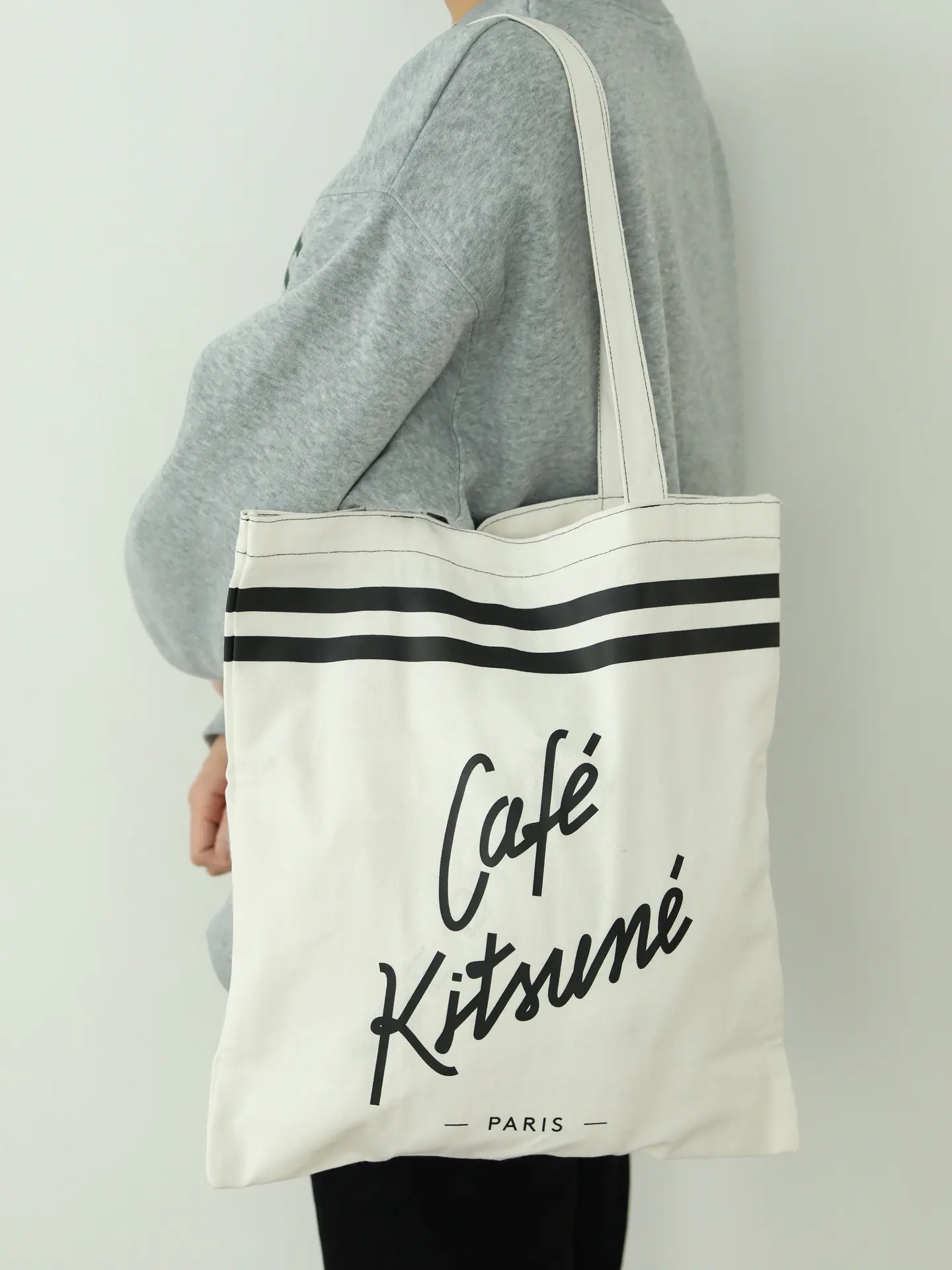 靴下屋 x Café Kitsuné - 托特包 ♪︎