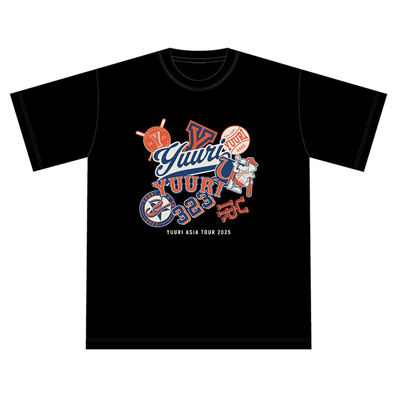 🌪️ 優里 - YUURI ASIA TOUR 2025 - YUURI ASIA TOUR T-Shirt ♪︎