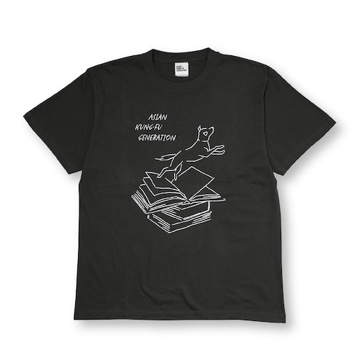 🍂 ASIAN KUNG-FU GENERATION - 2025 OFFICIAL GOODS - Dog & Book T-Shirt ♪︎ - 【中期預購-8月下旬】