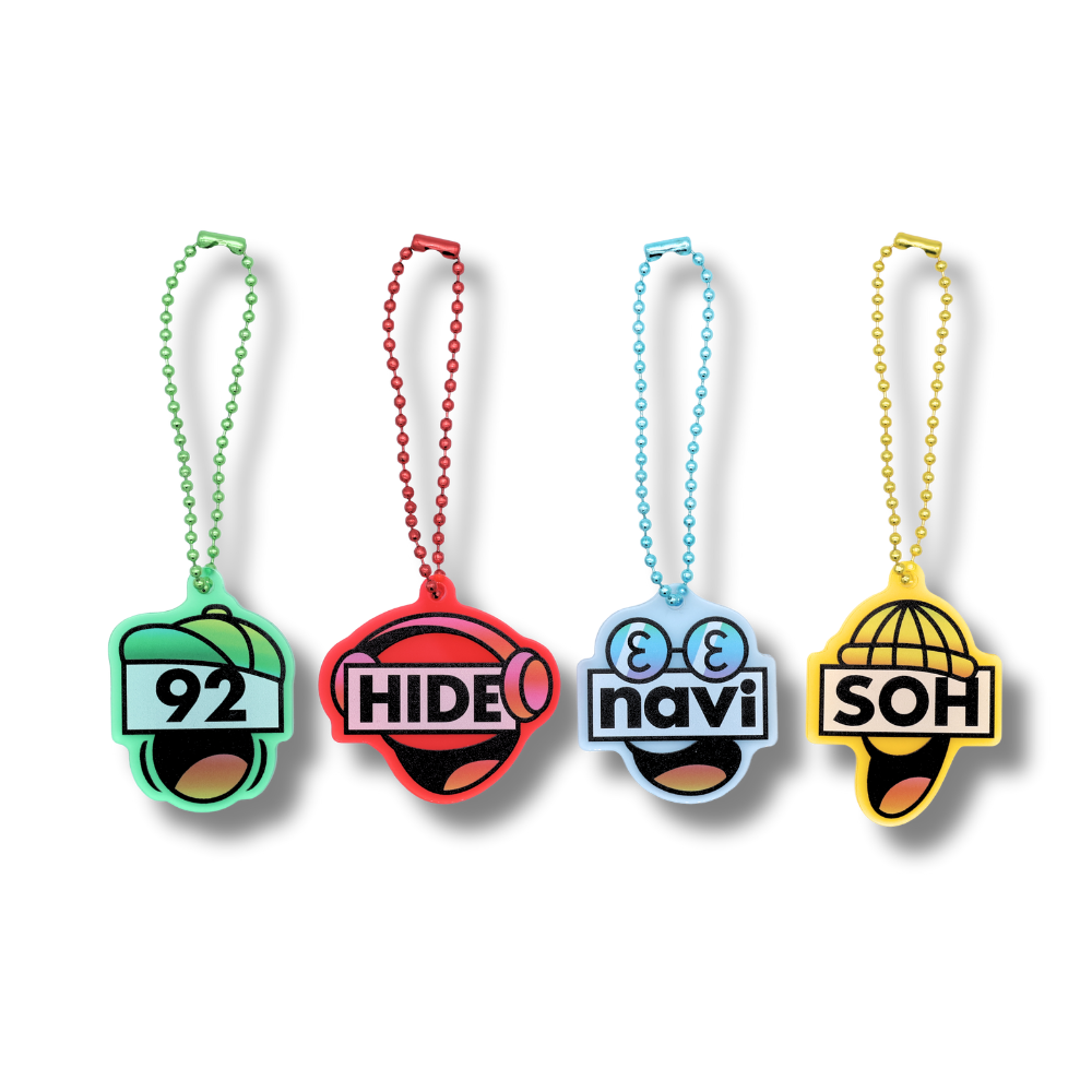 🦷 GRe4N BOYZ - 2025 ❛THE XY❜ 巡迴周邊第1彈 - SOHー【成員LOGO壓克力鑰匙圈(SOH)】 ♪︎