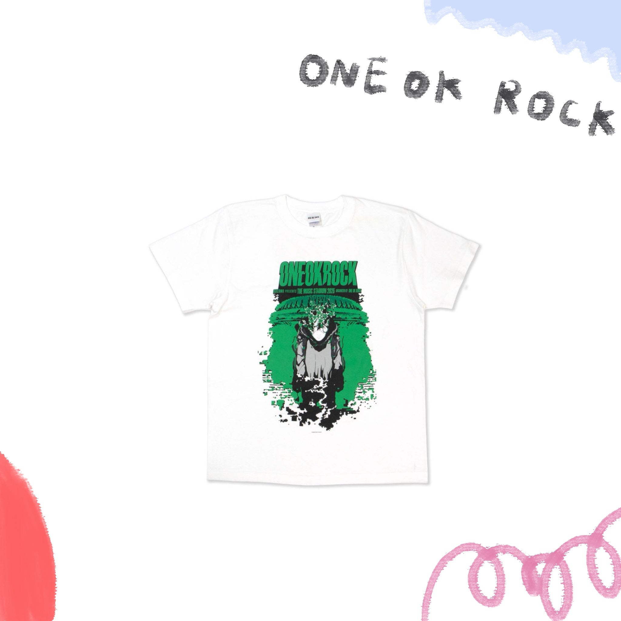📽️ ONE OK ROCK - 2026 TMS - T SHIRT-A (白色) ♪︎ – ワガママ任性屋