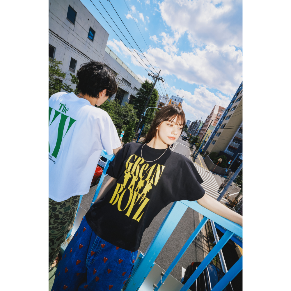 🦷 GRe4N BOYZ - 2025 ❛THE XY❜ 巡迴周邊第1彈 - 黑正裝【T-Shirt A 黑】 ♪︎