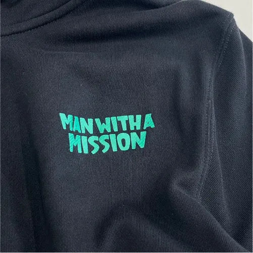 🐺 MAN WITH A MISSION - 2025干支LOGO連帽外套 ♪︎