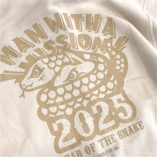 🐺 MAN WITH A MISSION - 2025干支LOGO連帽外套 ♪︎