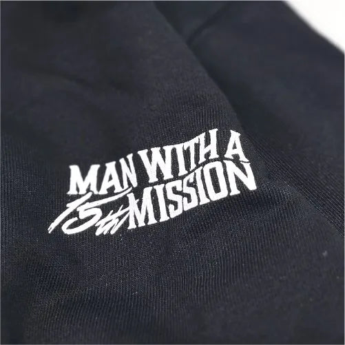 🐺 MAN WITH A MISSION - 15th 牙LOGO連帽外套 ♪︎