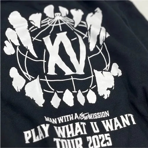 🐺 MAN WITH A MISSION - 15th 牙LOGO連帽外套 ♪︎