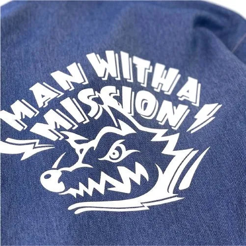 🐺 MAN WITH A MISSION - 單寧風教練外套〈15周年紀念款〉 ♪︎