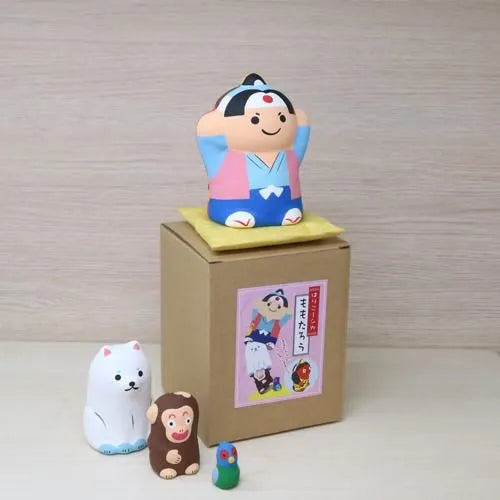 一千乃 - 和紙工藝俄羅斯娃娃 - 桃太郎 ♪
