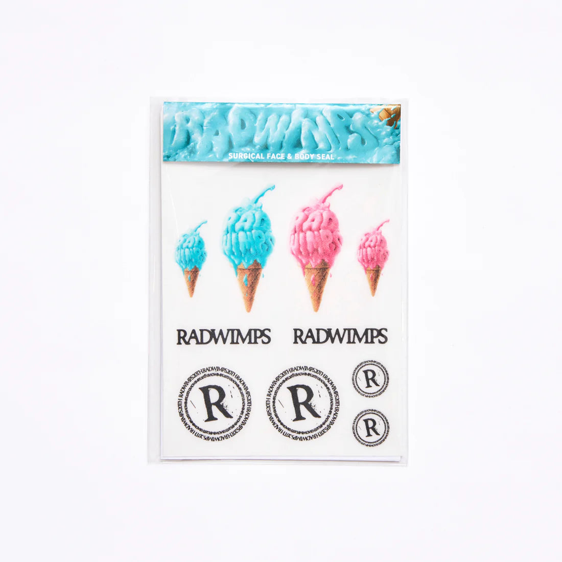 👀 RADWIMPS - 2025 SUMMER - 紋身貼紙 ♪