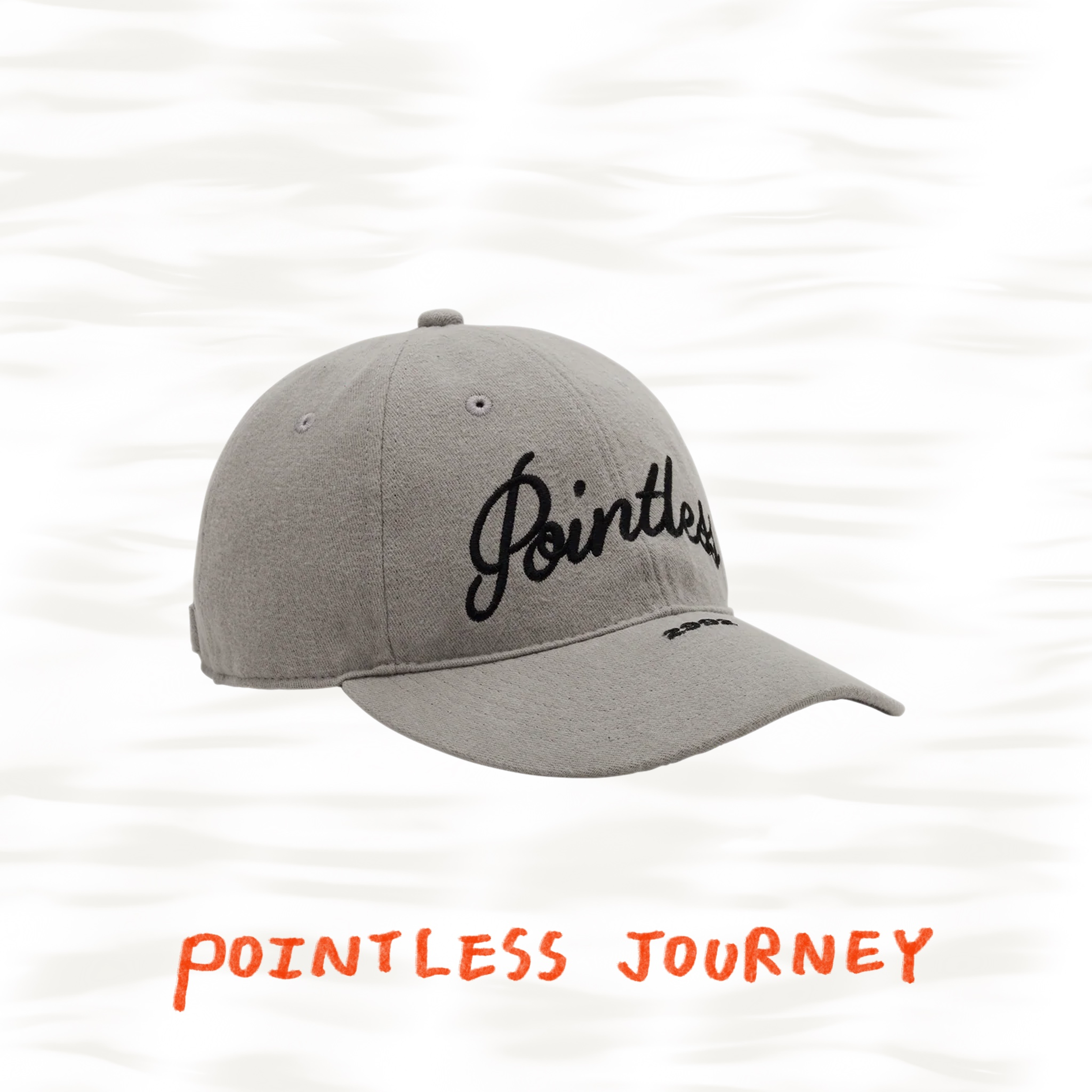 👑🐂 Pointless Journey 常田大希- 2992 POINTLESS CAP– LIGHT GREY