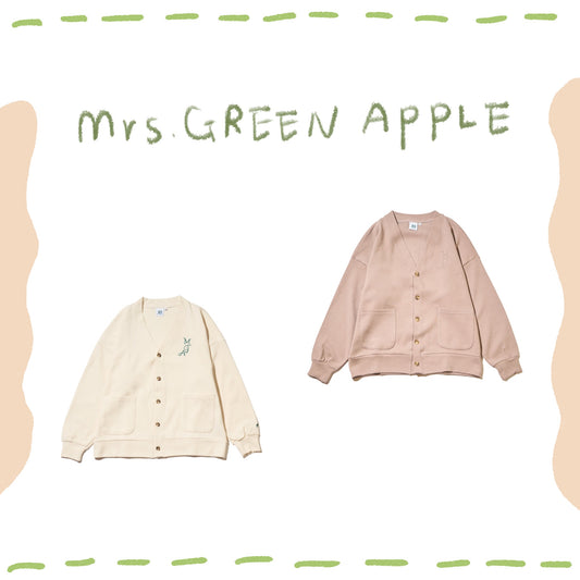 🍏 Mrs. GREEN APPLE - LANDMARK IN HARAJUKU - 開襟外套 ♪︎