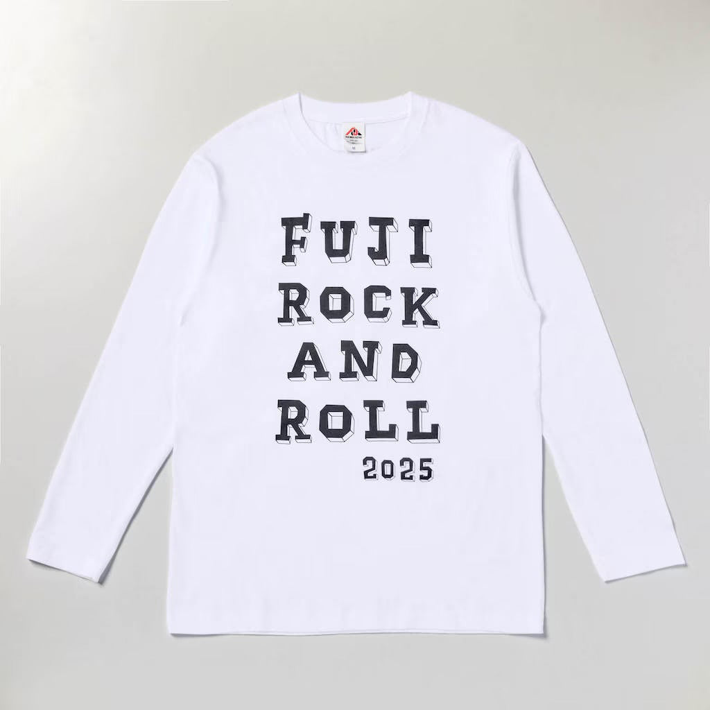 🗻 FUJI ROCK '25 - FUJI ROCK AND ROLL '25 長袖上衣 ♪︎