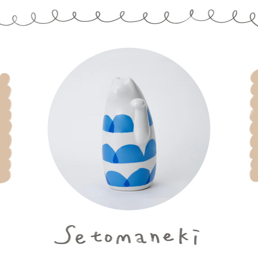 SETOMANEKI - 招財貓 - &MASARU SUZUKI- 藍虎斑 saba ♪︎