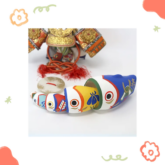 一千乃 - 和紙工藝俄羅斯娃娃 - 鯉魚旗- 壽 ♪
