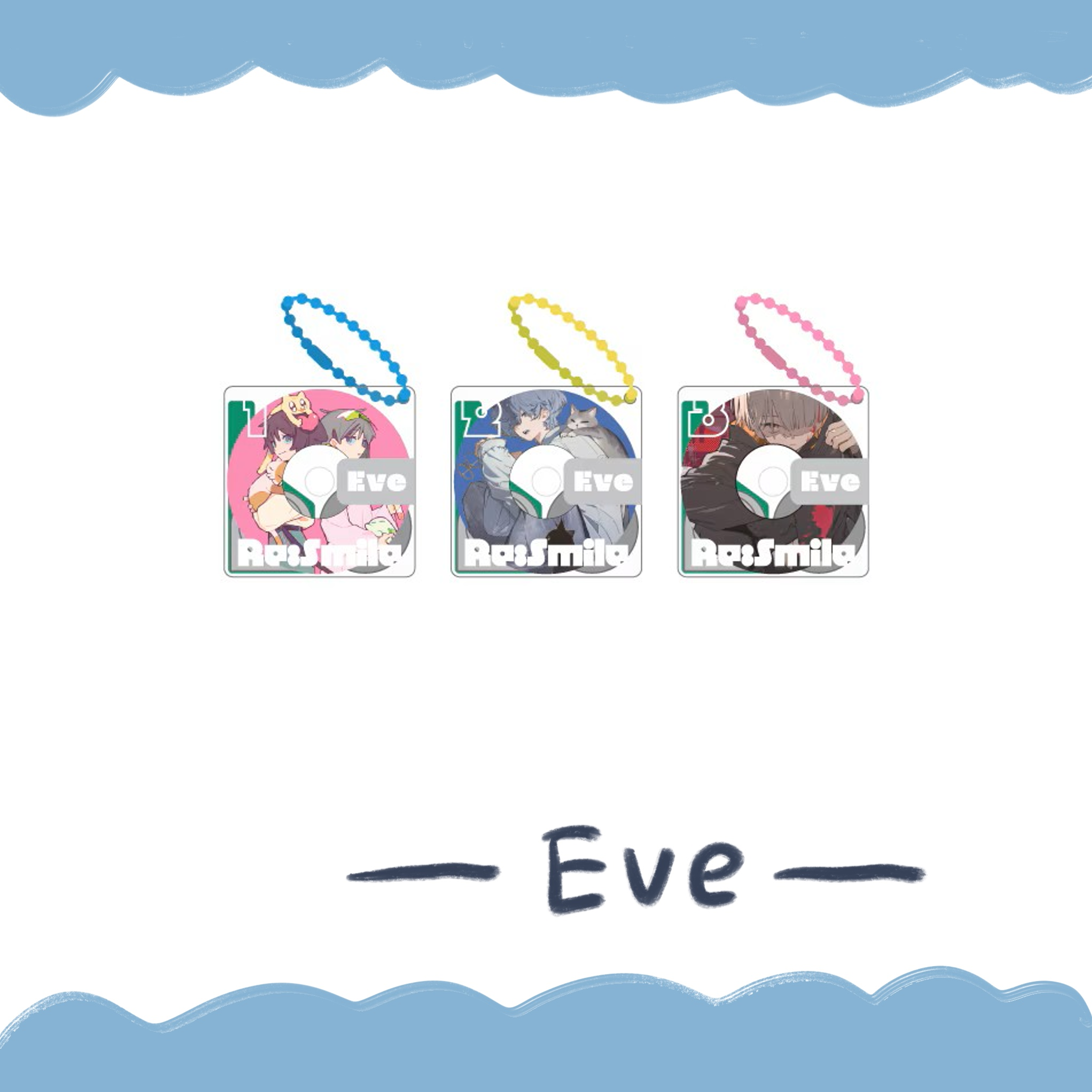 ? Eve - Eve Live 2026 [Re:Smile] - 音樂鑰匙圈♪︎ – ワガママ任性屋