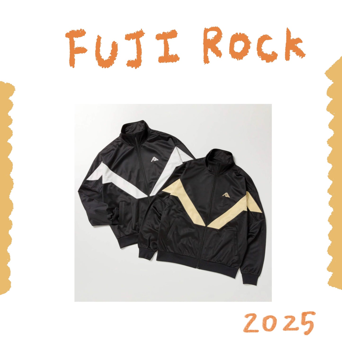 🗻 FUJI ROCK '25 - FUJI ROCK 夾克外套 ♪︎
