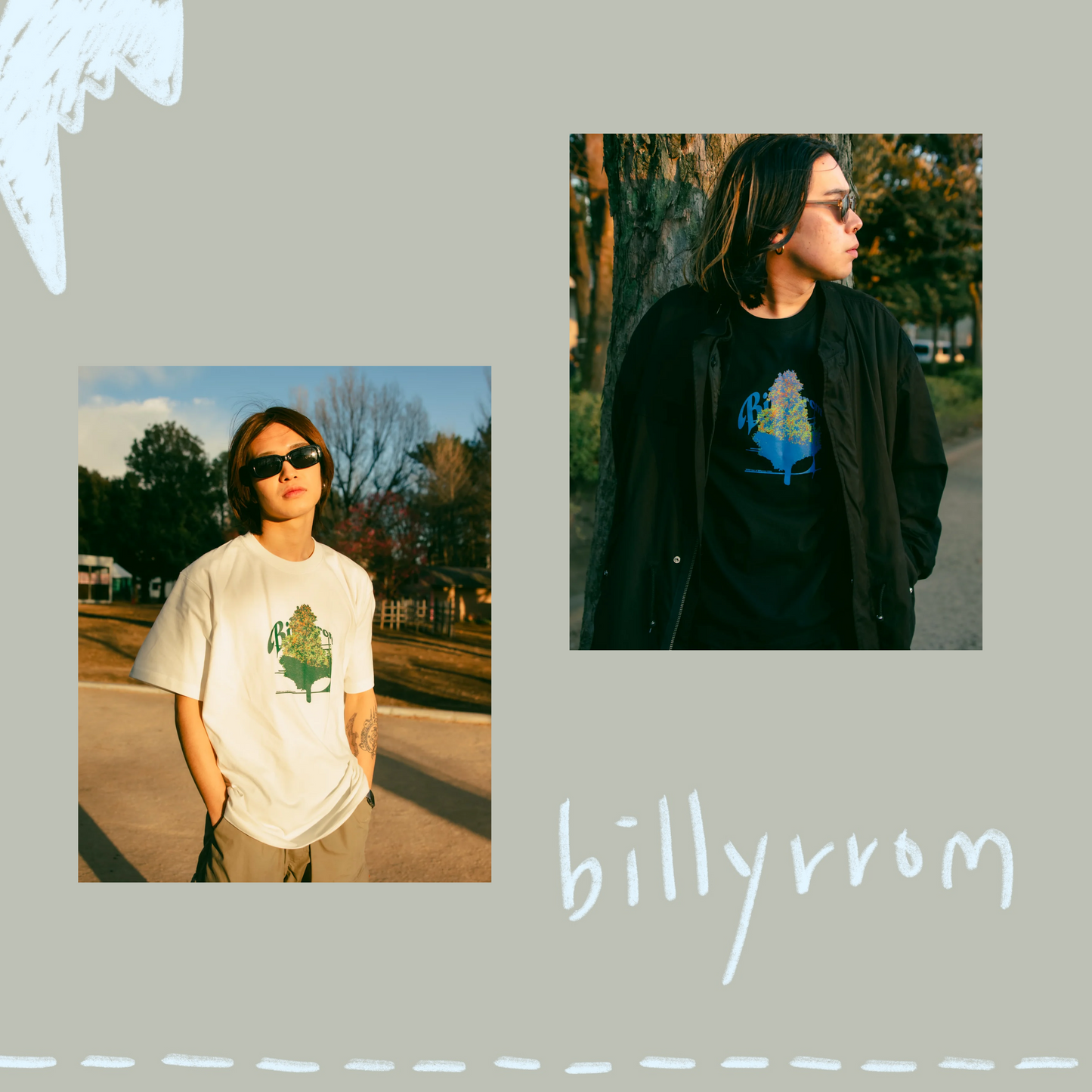 🌃 Billyrrom - “WiND”短袖上衣 ♪︎
