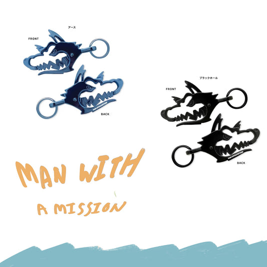 🐺 MAN WITH A MISSION - 造型登山扣 ♪︎