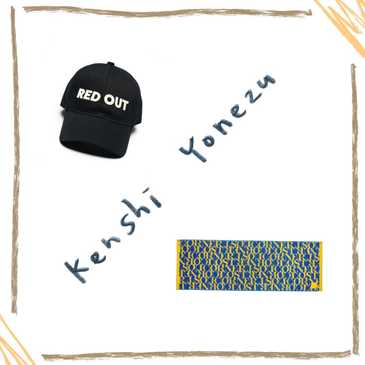 🍋 KENSHI YONEZU - '25 JUNK - RED OUT 棒球帽 / LOST CORNER 毛巾 ♪︎