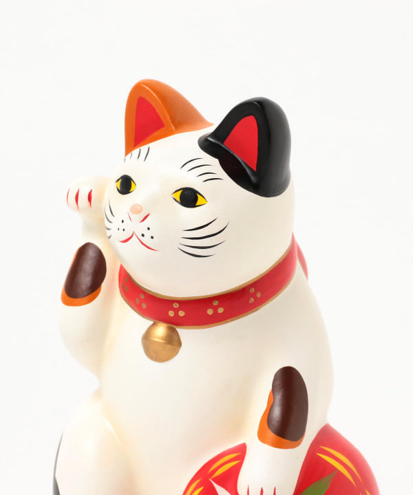 🐱中外陶園 × BEAMS JAPAN - 招財貓 鞠 5號 右手 ♪︎