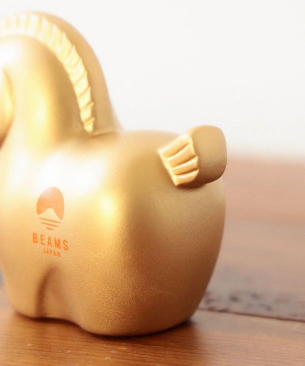 中外陶園 × BEAMS JAPAN - 干支擺飾 - 金「午(馬)」 ♪︎