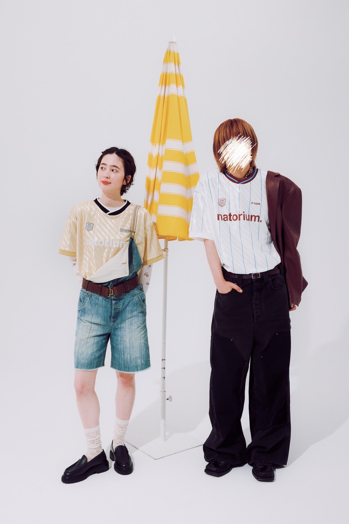 🎧 NATORI - natorium 球衣 - 白色 ♪︎