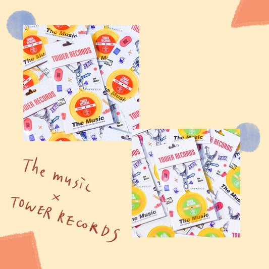 The Music × TOWER RECORDS - 音樂鑰匙圈 ♪︎