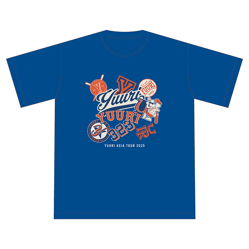 🌪️ 優里 - YUURI ASIA TOUR 2025 - YUURI ASIA TOUR T-Shirt ♪︎