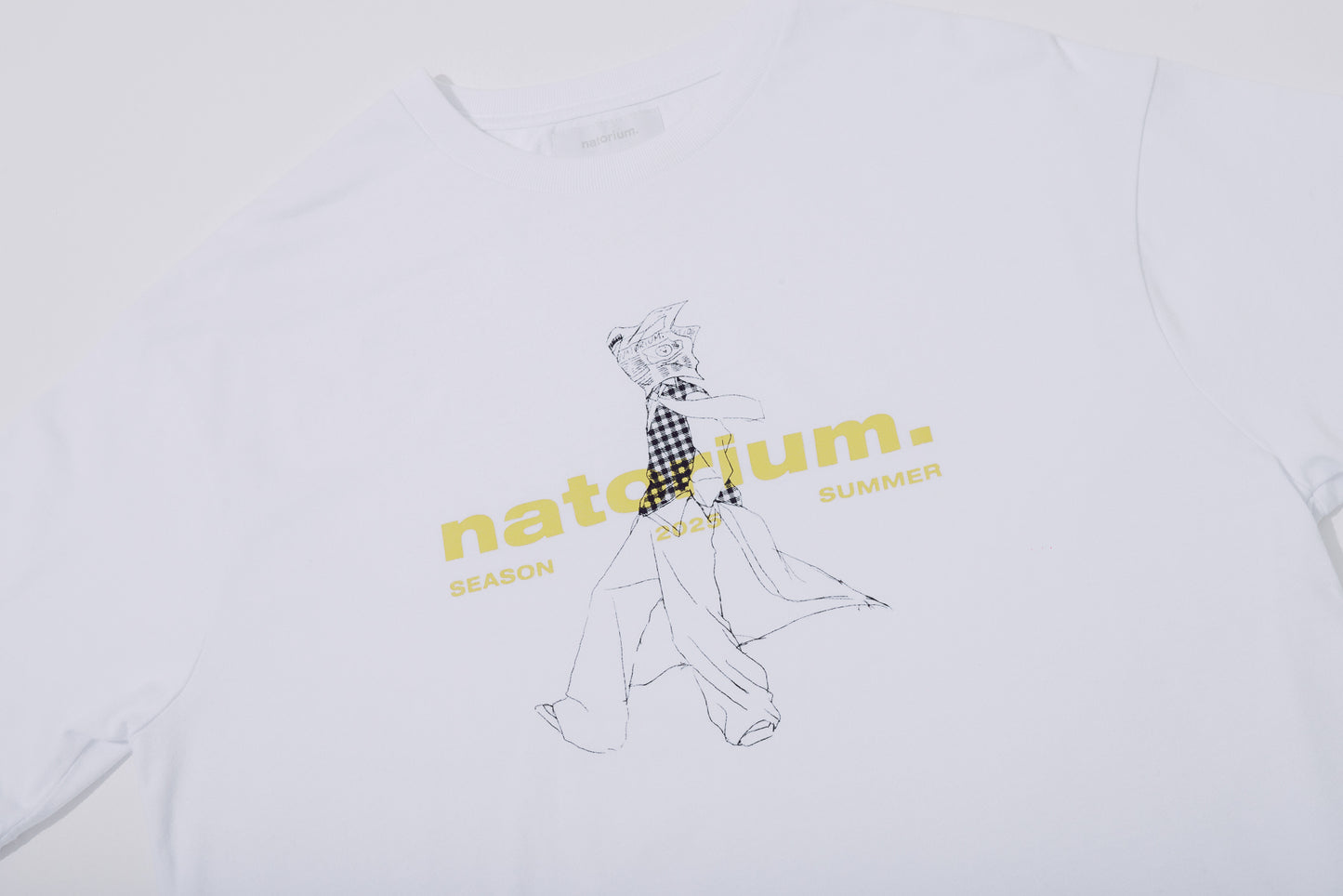 🎧 NATORI - DRESSING ROOM S/S Tee - 白色 ♪︎
