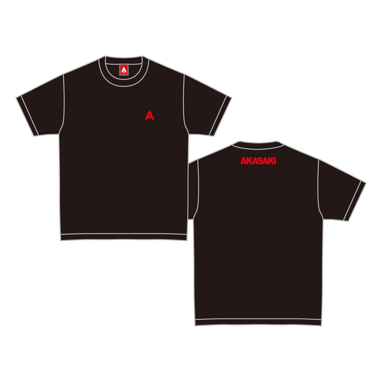 🟥 AKASAKI - 「KONNICHIWA」 - T-Shirt ♪︎