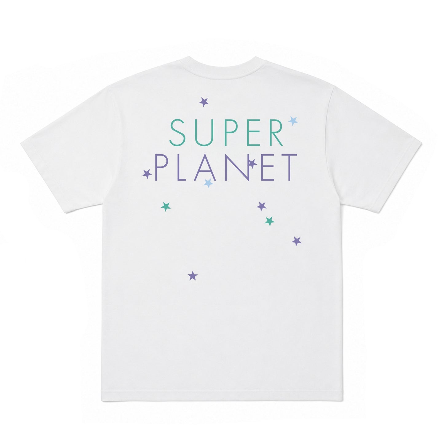 ⭐ YOASOBI - 超惑星 - 閃亮亮T-Shirt White ♪︎ - 【長期預購-11月下旬】