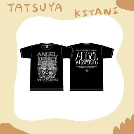 🎸 Kitani Tatsuya - ANGEL WHISPERING - 短袖上衣 ♪