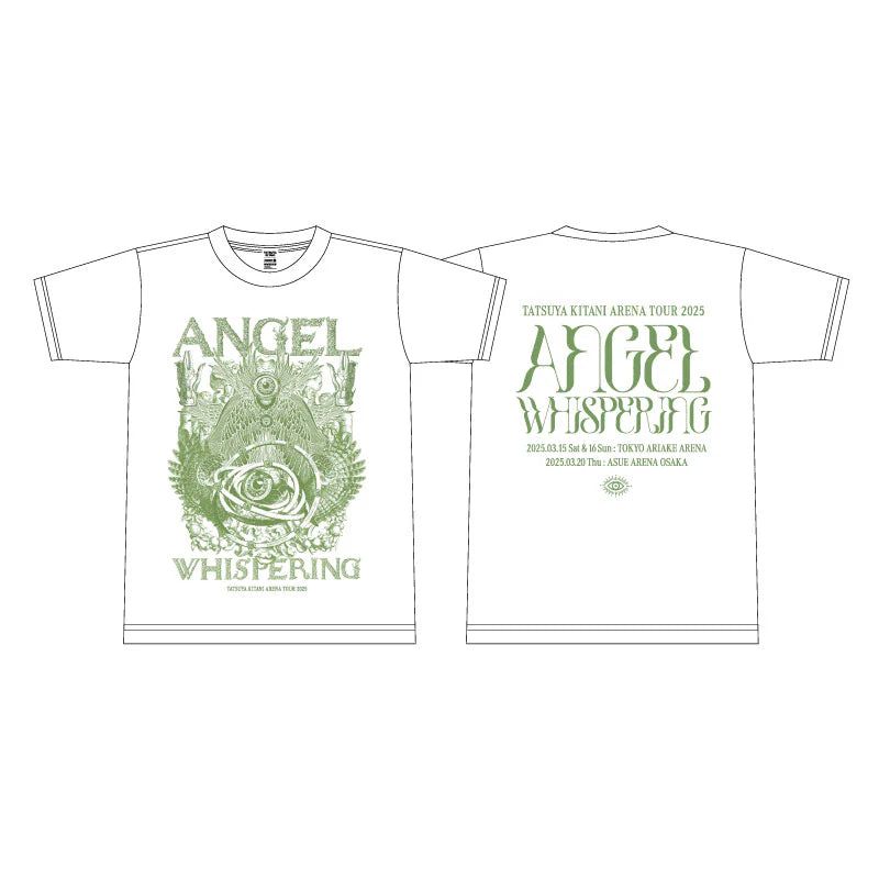 🎸 Kitani Tatsuya - ANGEL WHISPERING - 短袖上衣 ♪︎