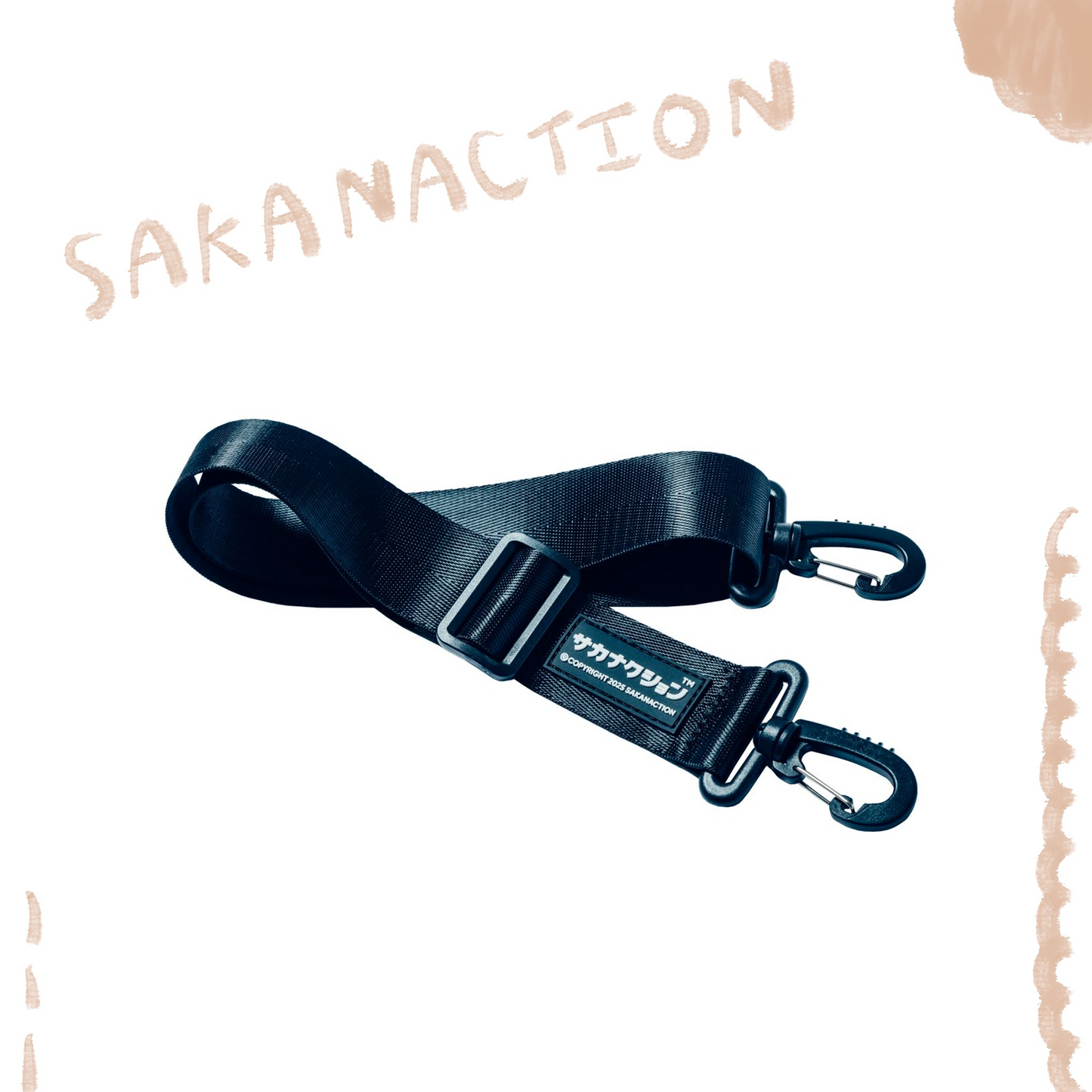 🐟 sakanaction - SAKANAQUARIUM 2025 “怪獣” - BAG STRAP ♪︎