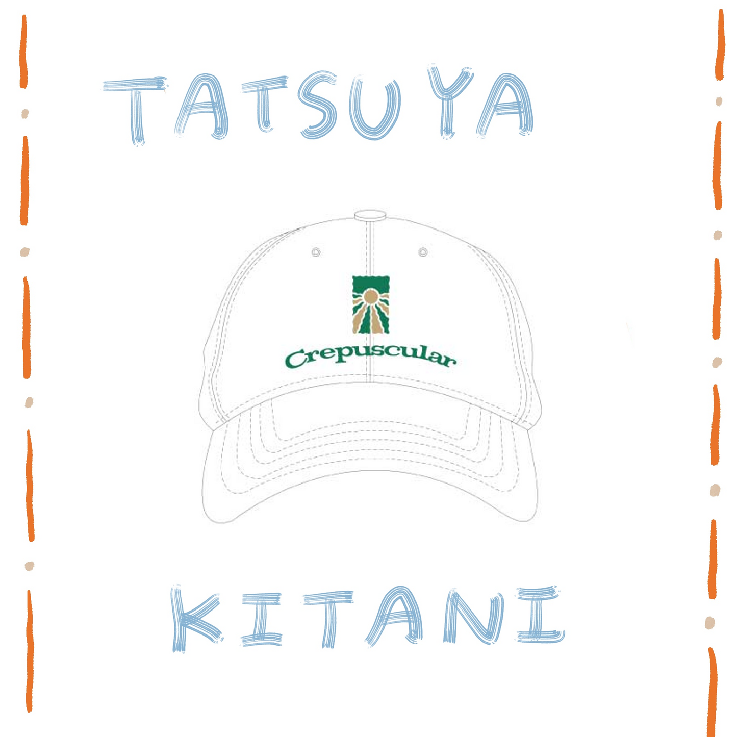 🎸 Kitani Tatsuya - CREPUSCULAR - 帽子 ♪︎