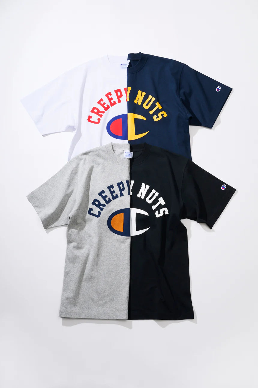 🥜 Creepy Nuts × Champion - 短袖 T-SHIRT '25 ① ♪︎