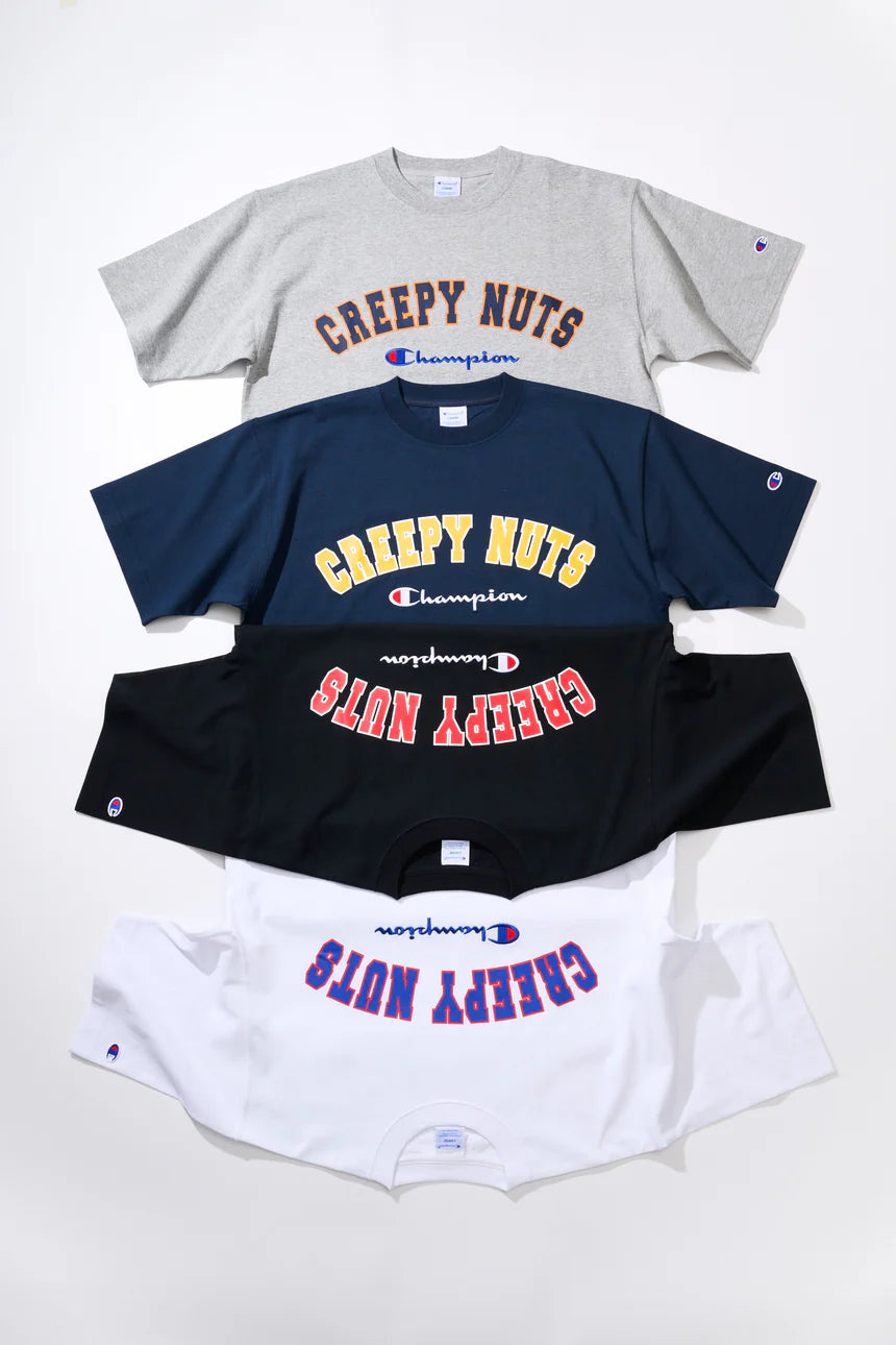 🥜 Creepy Nuts × Champion - 短袖 T-SHIRT '25 ② ♪︎