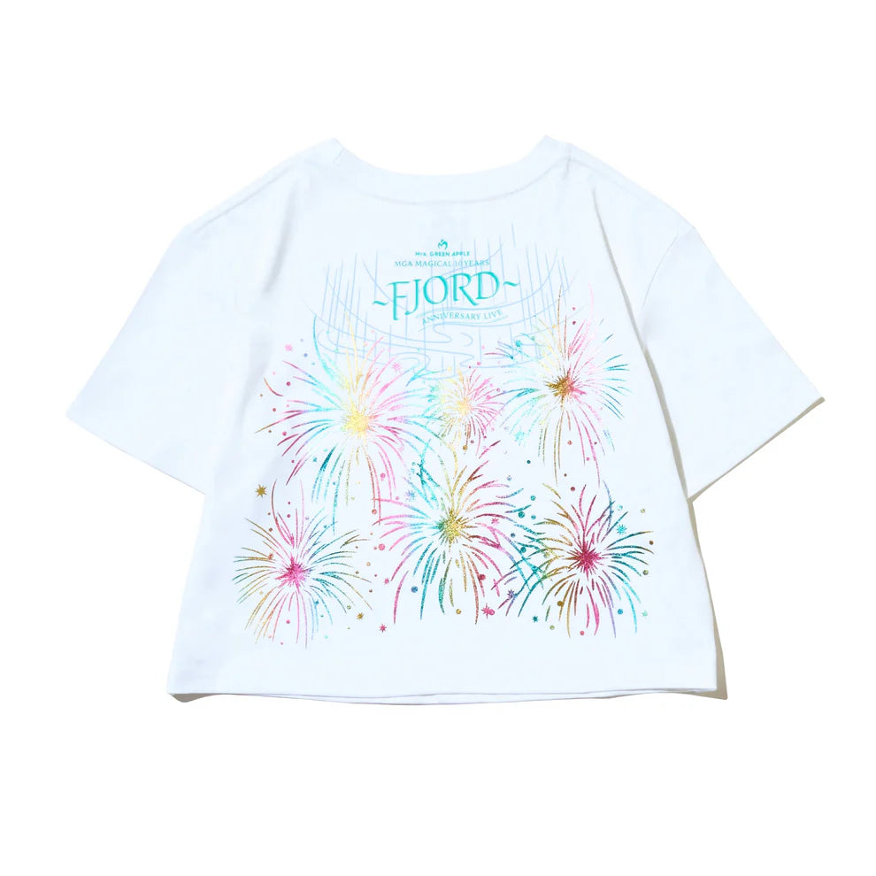 🍏 Mrs. GREEN APPLE - FJORD - LOGO短袖上衣(黑色/白色) ♪︎ - 【長期預購-10月上旬】