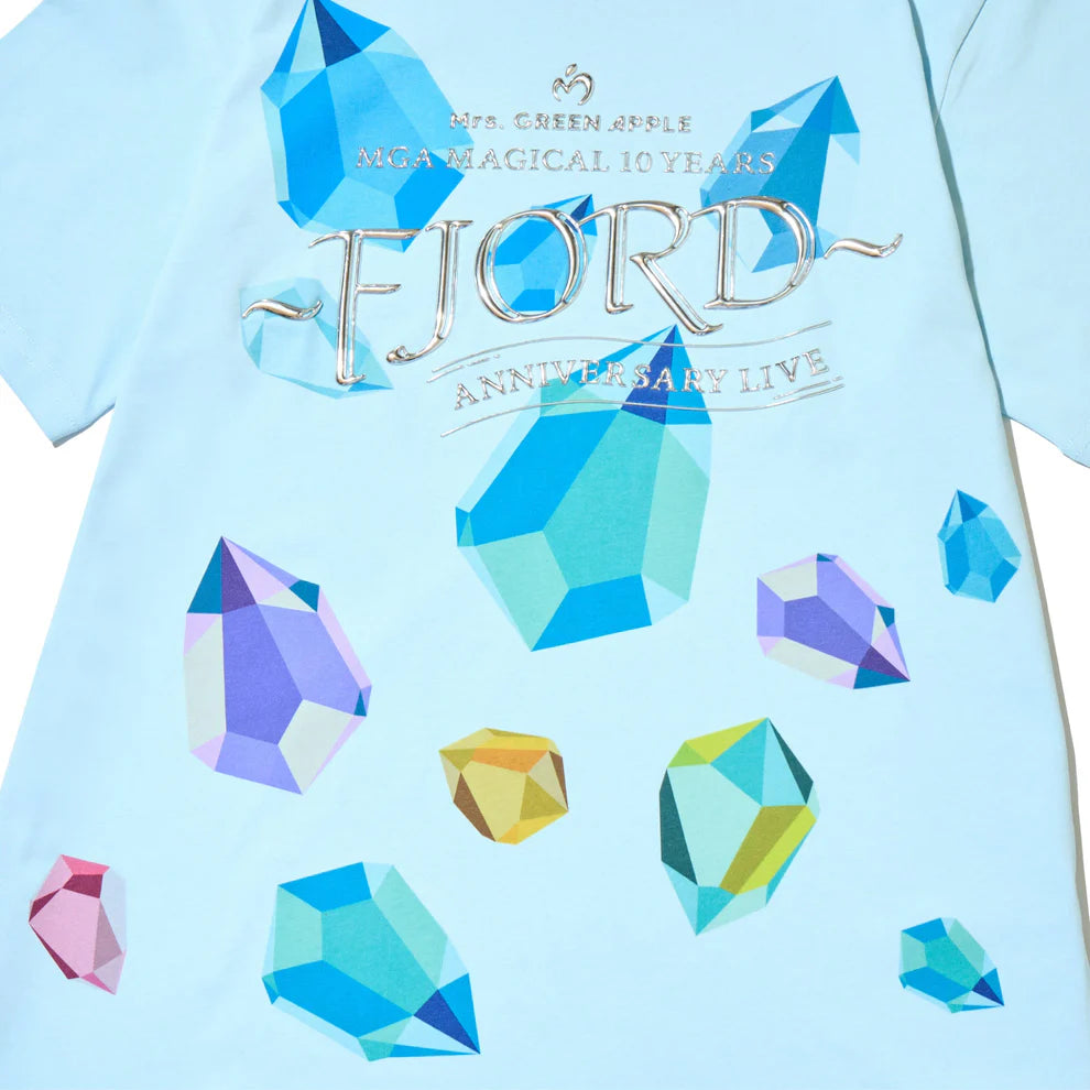 🍏 Mrs. GREEN APPLE - FJORD - 水晶短袖上衣 ♪︎ - 【長期預購-10月上旬】