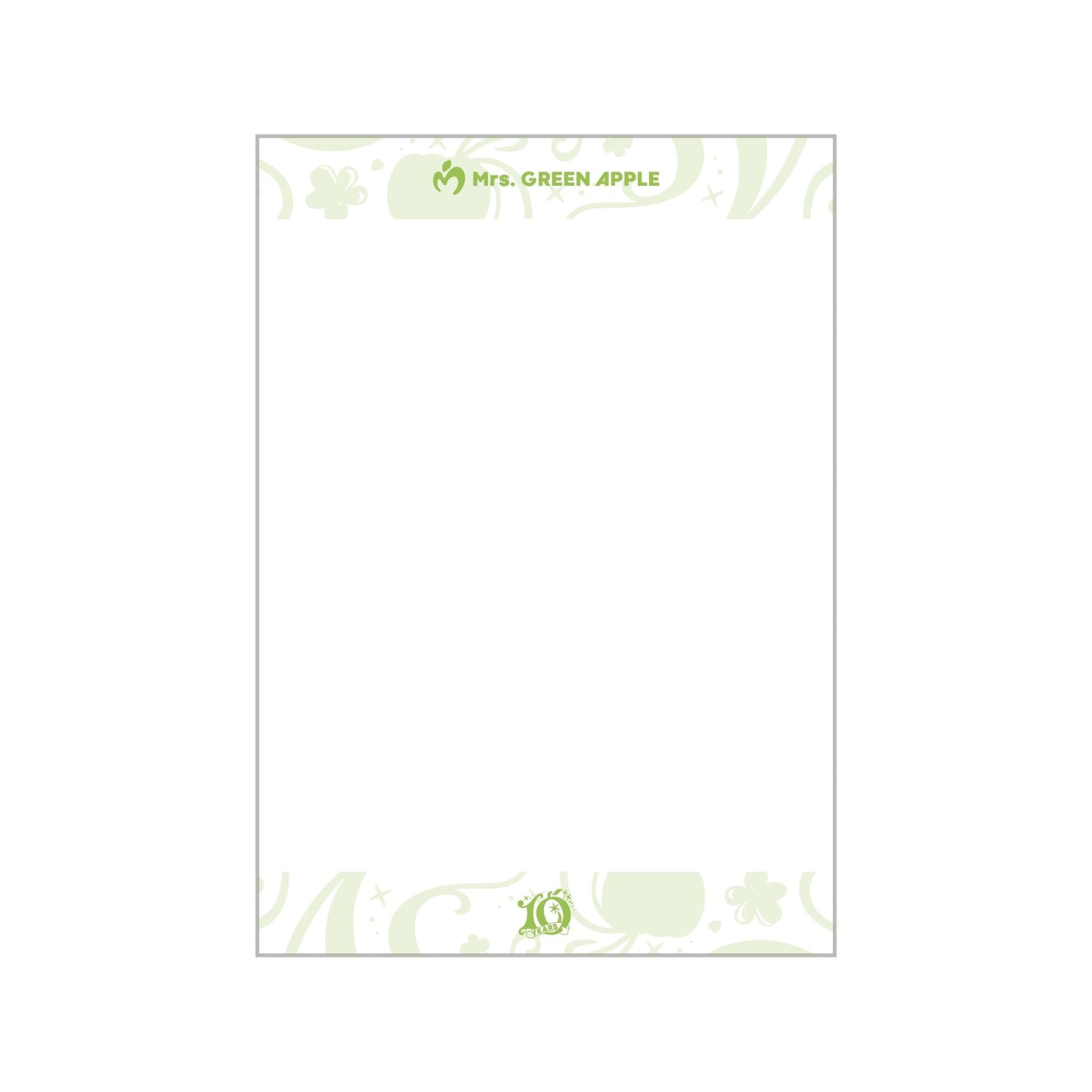 🍏 Mrs. GREEN APPLE - MAGICAL 10 YEARS LANDMARK - 筆記本 ♪︎ - 【中期預購-12月中旬】