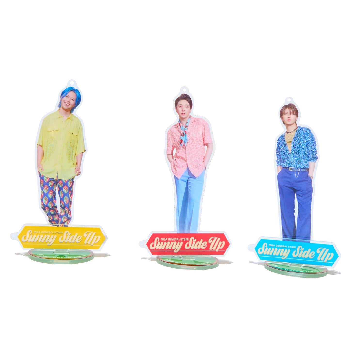 🍏 Mrs. GREEN APPLE - MAGICAL 10 YEARS LANDMARK - 「breakfast」 壓克力立牌鑰匙圈 (3件組) ♪︎ - 【中期預購-12月中旬】