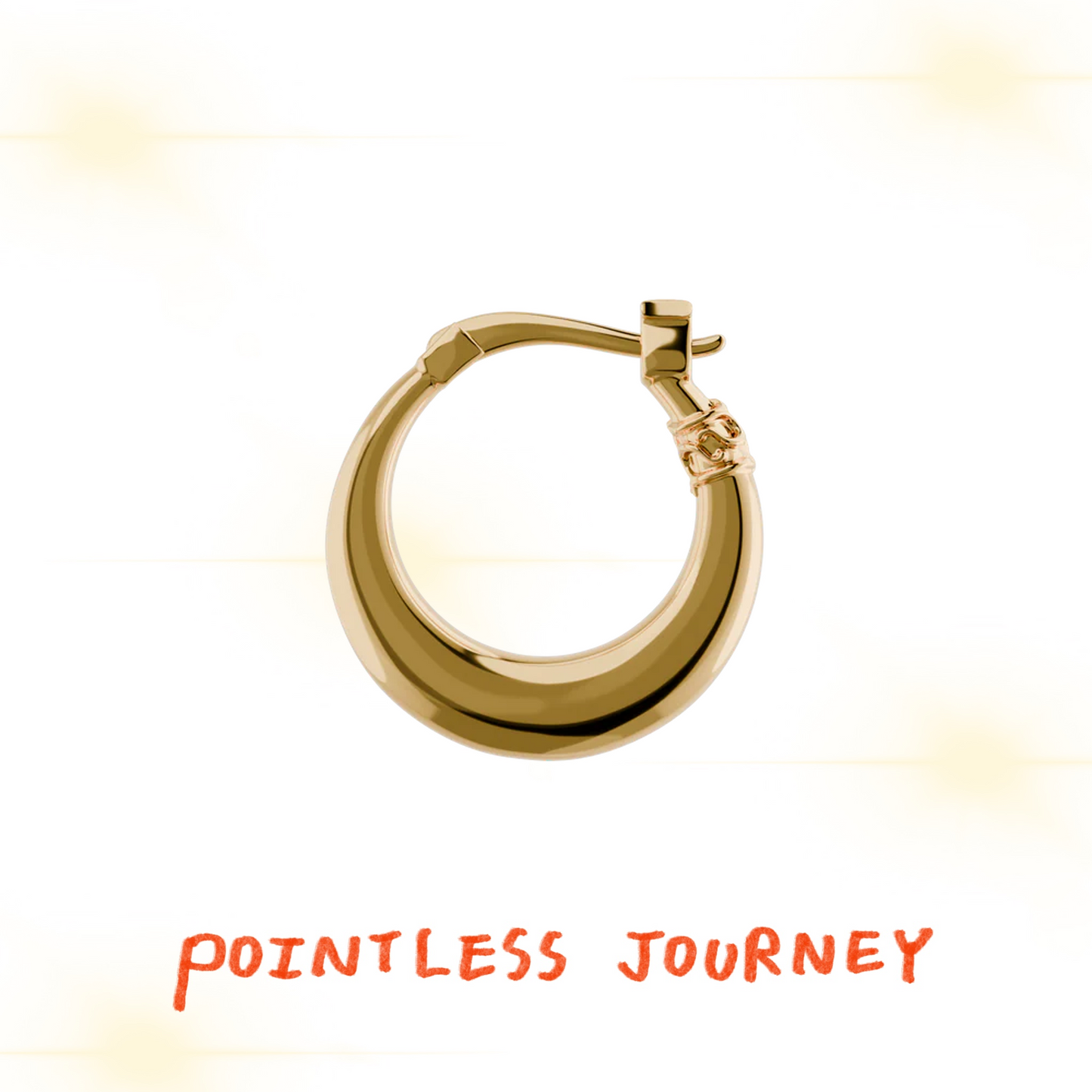 👑🐂 Pointless Journey 常田大希 - PJ耳環– 金色 ♪︎ - 【長期預購-2026/01】