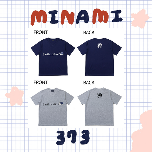 3️⃣7️⃣3️⃣ 美波 - Earthnail - T(V neck〔DEEP SEA/STONE〕) ♪︎