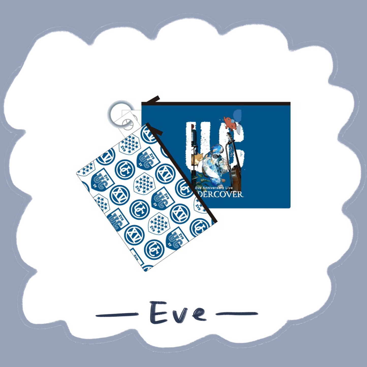 🎮 Eve - Eve Anniversary Live「UNDERCOVER」 - 扁平小包 ♪︎