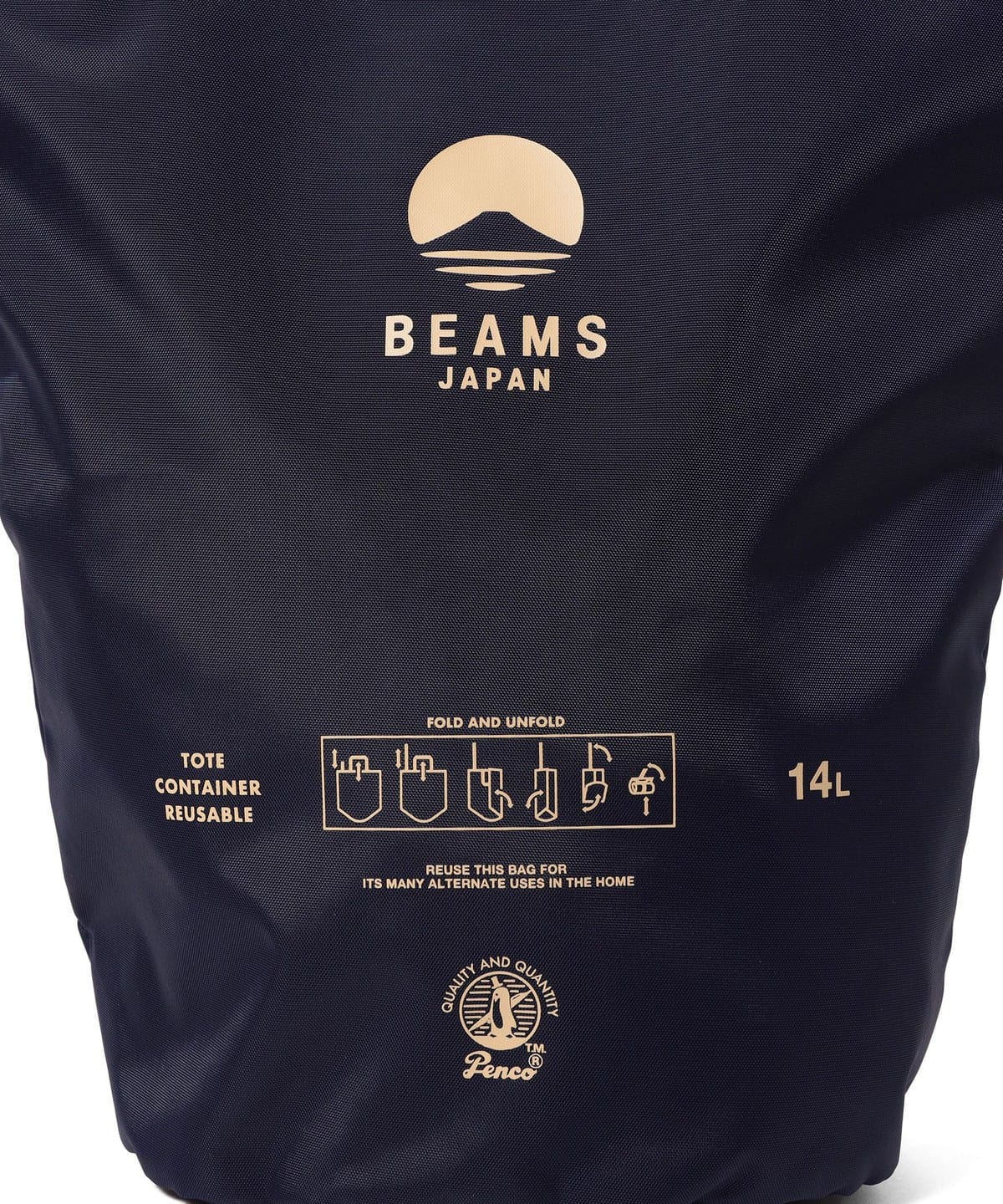 Penco × BEAMS JAPAN - 可收納手提袋 ♪︎