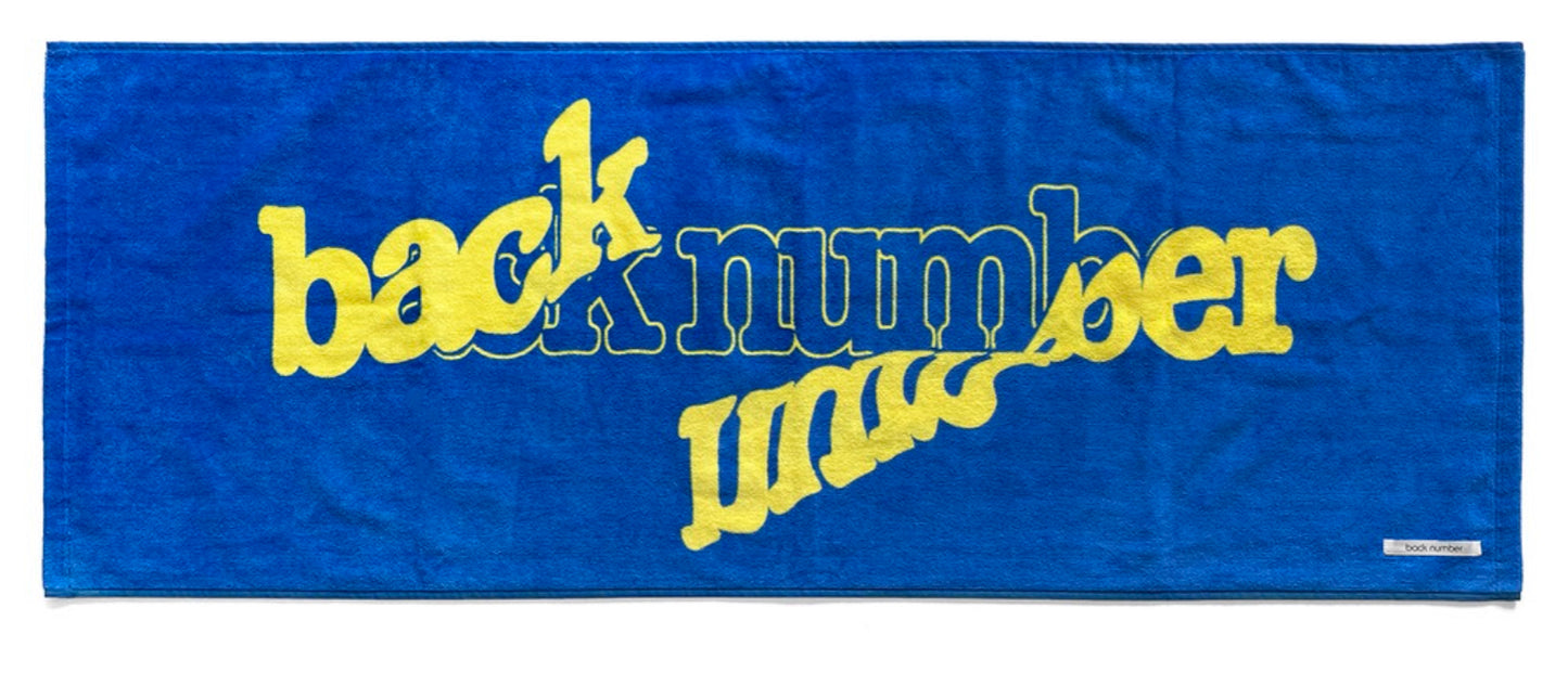 🌊 back number - 雙面運動毛巾/矽膠手環 ♪︎