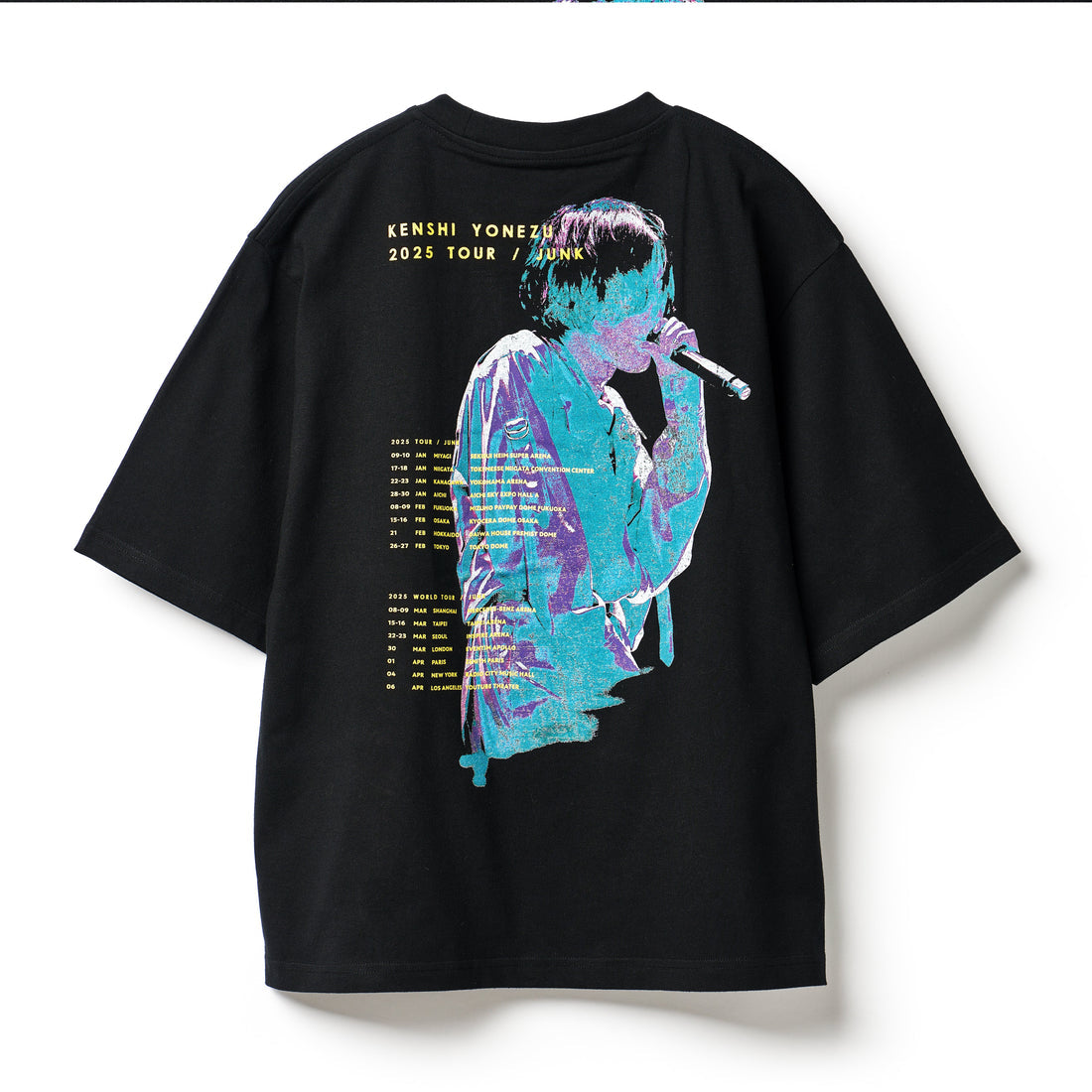 🍋 KENSHI YONEZU - '25 JUNK - がらくた貓咪 T-Shirt / JUNK WORLD TOUR TEE / LOST CORNER T-Shirt ♪︎