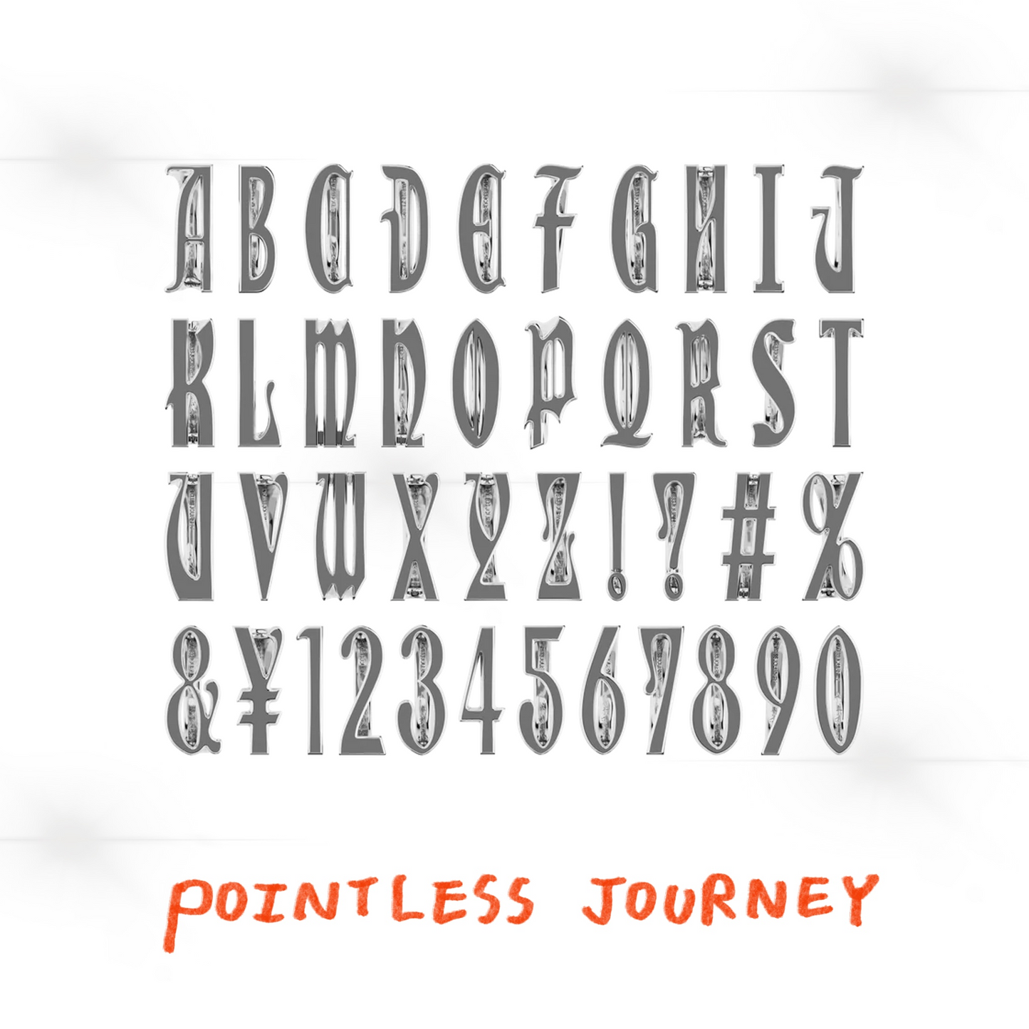 👑🐂 Pointless Journey 常田大希 - INITIAL RING– 銀色 ♪︎ - 【長期預購-2026/01】