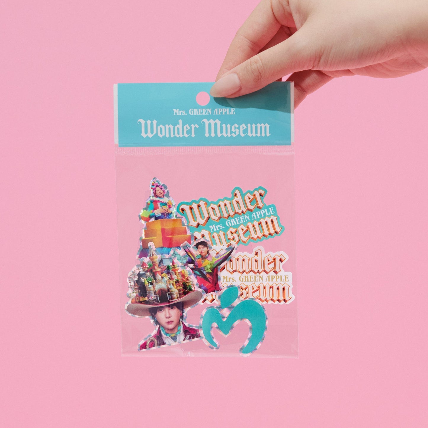 🍏 Mrs. GREEN APPLE - 『Wonder Museum』 - 貼紙組 ♪︎ - 【中期預購-9月上旬】