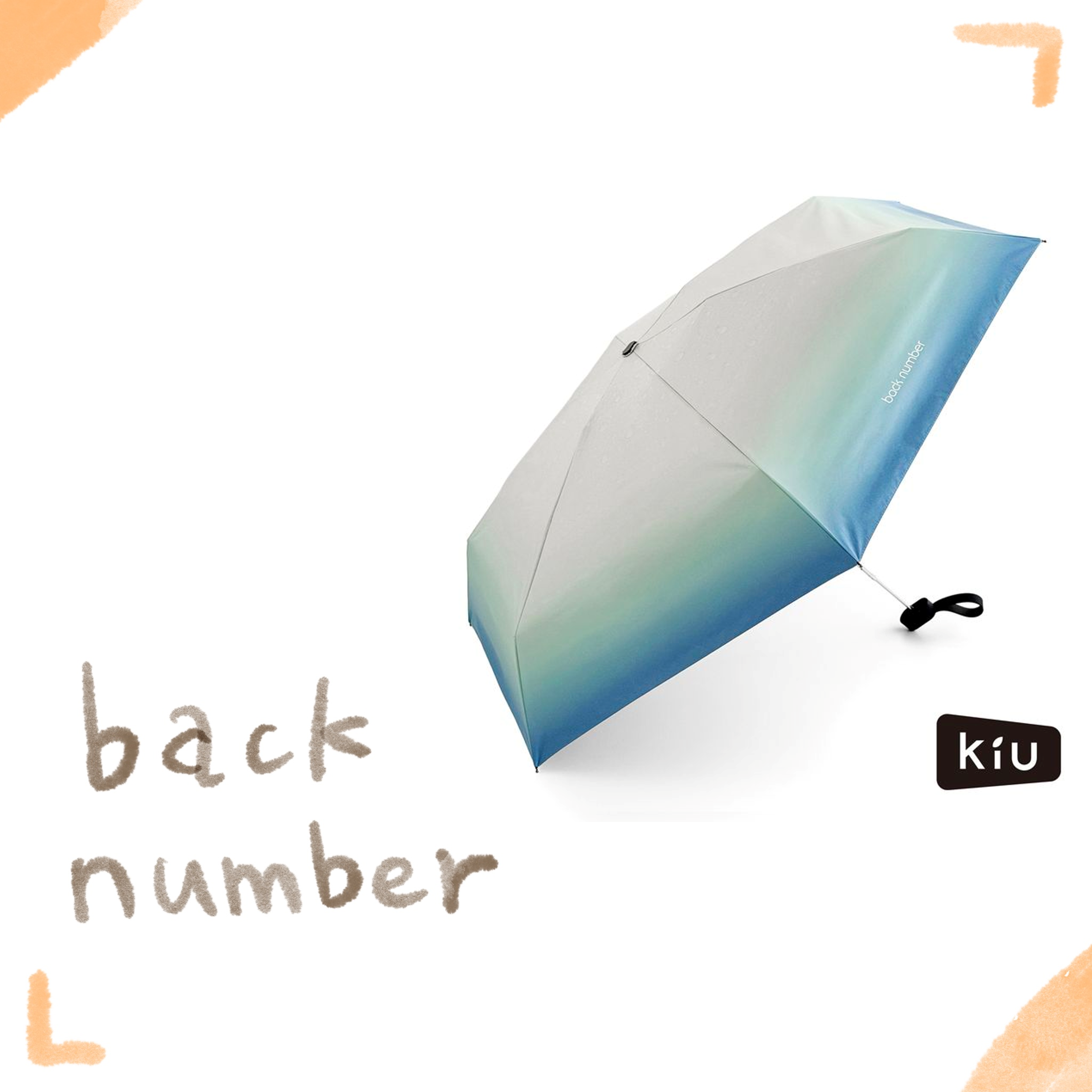 🌊 back number - Grateful Yesterdays Tour 2026 - KiU聯名晴雨兼用